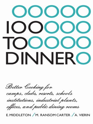 cover image of 100 to Dinner